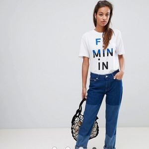 FRENCH CONNECTION 
TRI-SHADE JEAN
SIZE 2